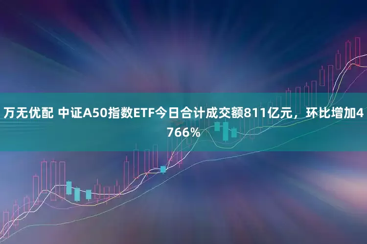 万无优配 中证A50指数ETF今日合计成交额811亿元，环比增加4766%